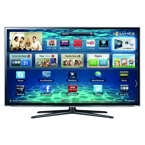 Samsung 50-inch 3D Smart LED TV UE50ES6300 Full HD 1080p with Wi-Fi built-in and Freeview HD - 2 ...