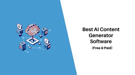 10+ Best AI Content Generator Software & Tools | (Free & Paid)