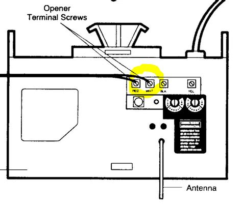 Garage Opener Wiring Diagram