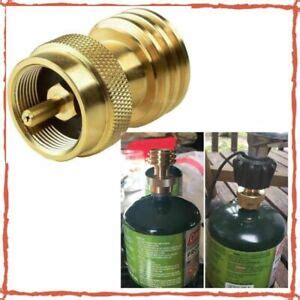 Propane Tank Adapter 1LB Small Bottle Gas Grill BBQ Hook Connector 20 ...