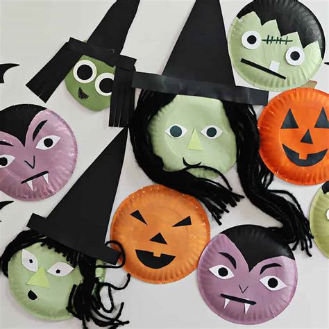 Halloween Paper Plate Craft