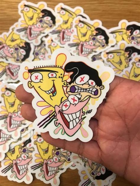 Ed Edd n Eddy Sticker Laptop Stickers Car Decals | Etsy in 2021 | Ed edd n eddy, Ed edd, Edd