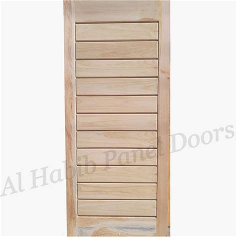 Diyar Solid Wood Door With Frame Hpd417 - Solid Wood Doors - Al Habib ...