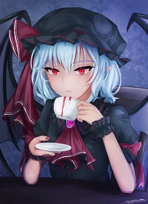 ArtStation - Touhou - Remilia Tea Time