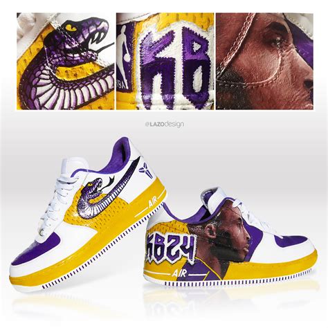 Custom Painted Nike AF1 Shoes :: Behance