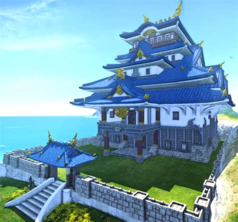 Large Shirogane Castle Walls - Gamer Escape's Final Fantasy XIV (FFXIV, FF14) wiki