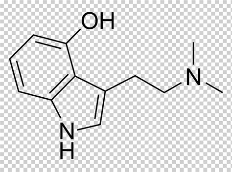 N,N-Dimethyltryptamine 5-MeO-DMT Molecule Chemical structure, science, angle, white, text png ...