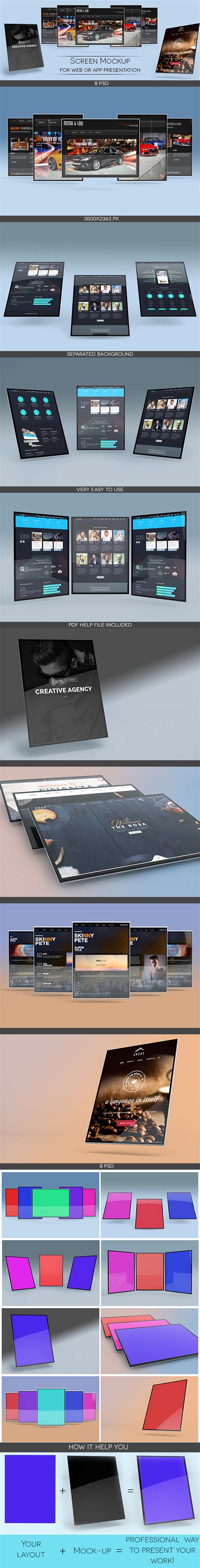 Screen Mockup on Behance