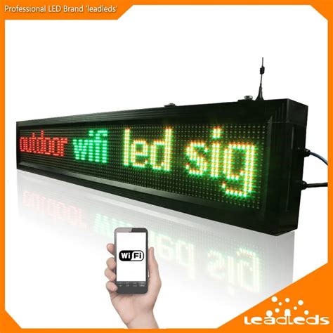 Aliexpress.com : Buy 40inch P10 Outdoor wifi remote control Led sign ...