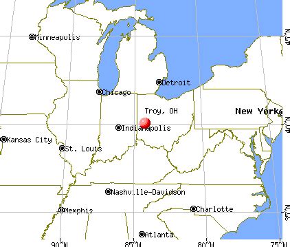 Troy, Ohio (OH 45373) profile: population, maps, real estate, averages, homes, statistics ...