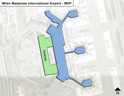 Milan Malpensa MXP Airport Terminal Map