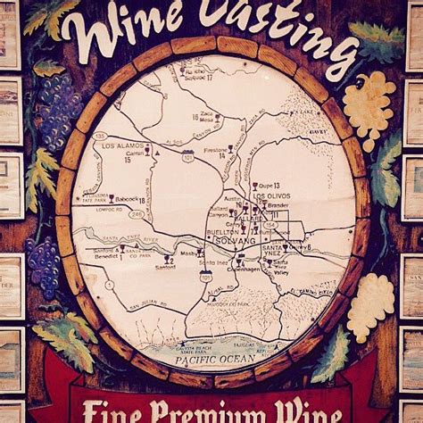 Pin on Santa Ynez Valley Wine Country | Vintage world maps, Santa ynez ...