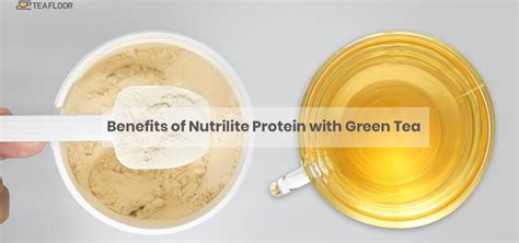 Nutrilite protein powder : Nutrilite Protein with green tea benefits