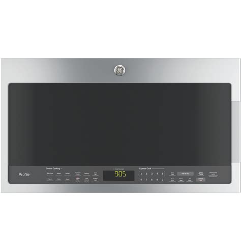 GE Profile - PVM9005SJSS - GE Profile™ 2.1 Cu. Ft. Over-the-Range Sensor Microwave Oven ...