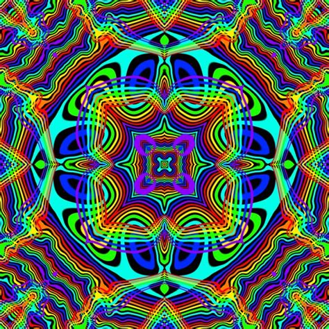 Rainbow Kaleidoscope 2 Free Stock Photo - Public Domain Pictures