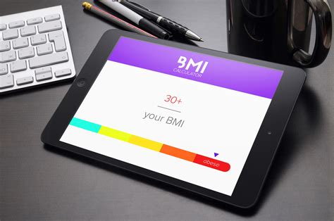 BMI calculator app prototype :: Behance