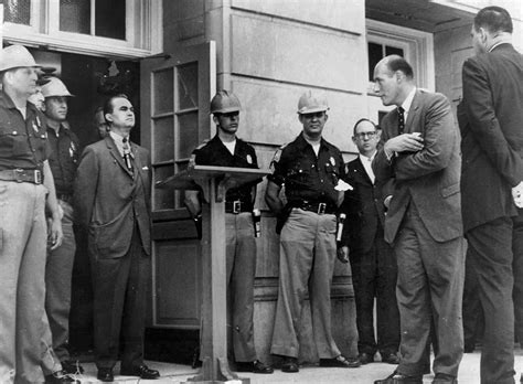 George Wallace Stood in a Doorway at the University of Alabama 50 Years Ago Today | Civil rights ...