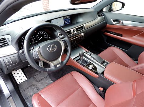 2020 lexus gs 350 f sport red interior 182582-2020 lexus es 350 f sport white red interior