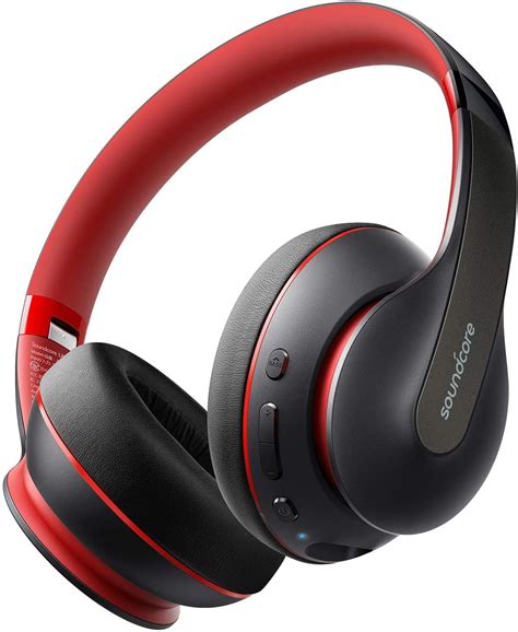 Soundcore Bluetooth Noise-Canceling Over-Ear Headphones, Black, A3932 ...