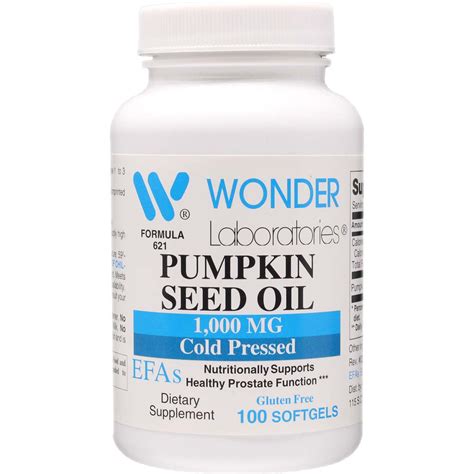 Pumpkin Seed Oil | 1000 mg - Cold Pressed