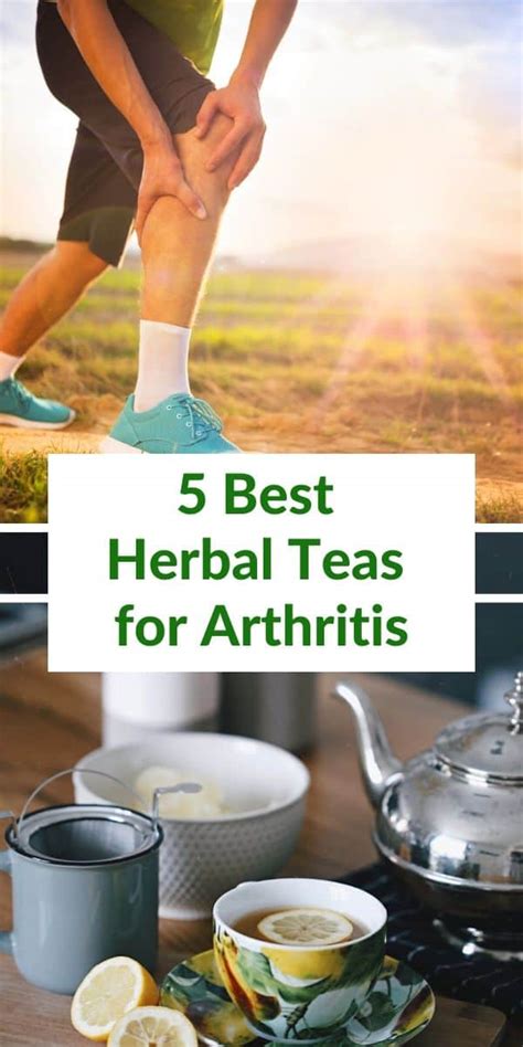 5 Best Herbal Teas for Arthritis, Joint Pain and Gout