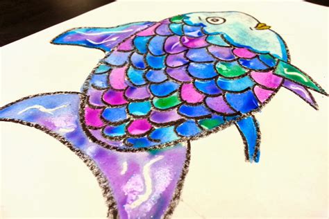 The Rainbow Fish (1st) - Art with Mrs. Nguyen