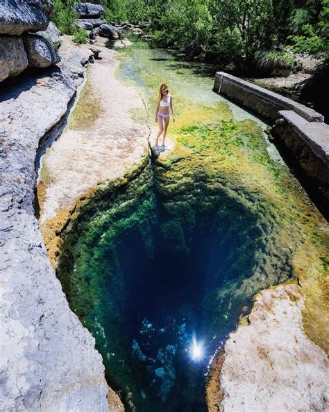 Jacob's Well, Wimberley, Texas by @everchanginghorizon | Luoghi, Luoghi ...