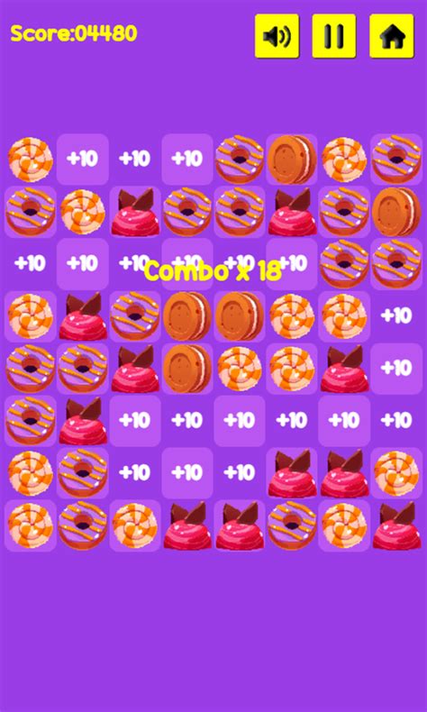 🕹️ Play Candy Match Game: Free Online Connect 3 Candies in a Row Video Game for Kids & Adults