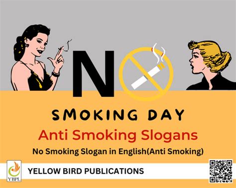 Unique and Catchy Slogans on No Smoking Anti Smoking Slogans - Yellow Bird Publications