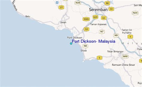 Port Dickson, Malaysia Tide Station Location Guide