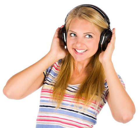 Woman Listening To Music Free Stock Photo - Public Domain Pictures