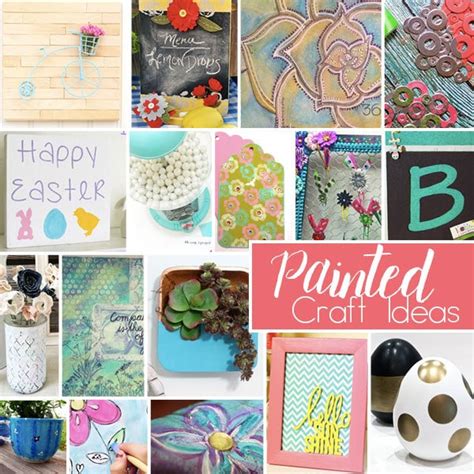 Paint Craft Ideas - 100 Directions