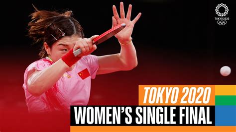 Chen Meng 🇨🇳 vs Yingsha Sun 🇨🇳 | Women's Singles Table Tennis 🏓 Gold ...