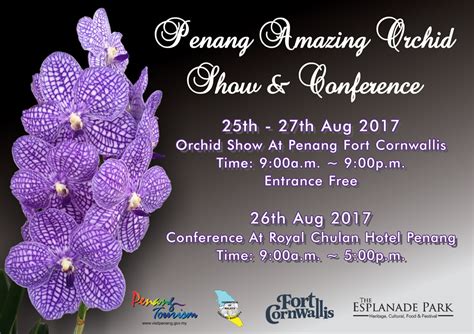 Penang Amazing Orchid Show & Conference - Penang Events