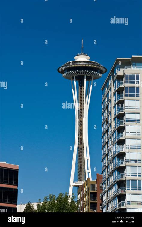 The Space Needle, located at the Seattle Center, was built for the 1962 ...