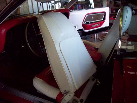 1970 Mustang Mach 1 custom interior trim | back of the front… | Flickr