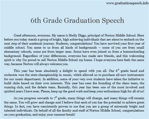 8th Grade Graduation Speech | Writing Tips