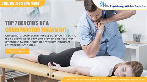 Top 7 Benefits of a Chiropractor Treatment - New Hope