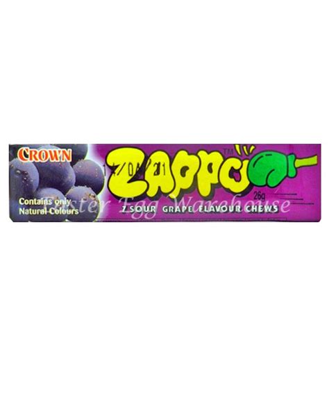 Zappo Grape 26g - Easter Egg Warehouse