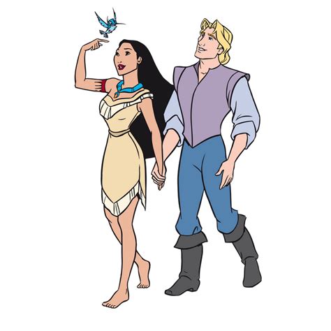 Pocahontas and John Smith by ireprincess on DeviantArt