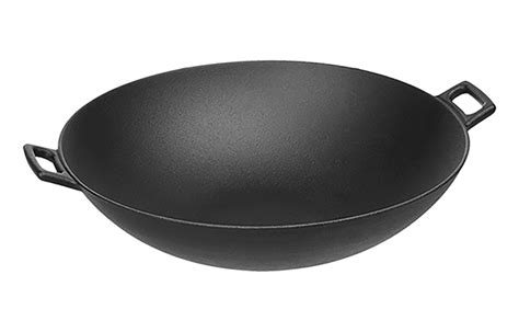 Pre-Seasoned Cast Iron Wok - Daily Tech Find