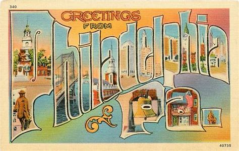 Philadelphia, Pennsylvania | Vintage postcards travel, City postcard, Postcard