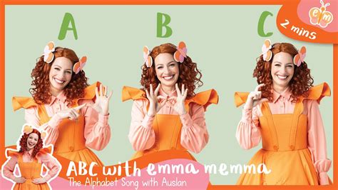 Emma Memma: ABC (Auslan) | The Alphabet Song | Music & Dance for Kids # ...