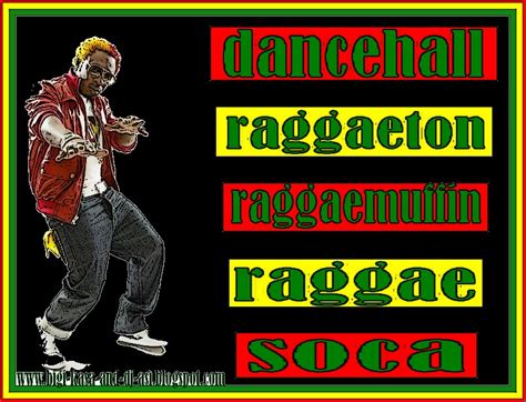 dancehall: dancehall and reggae