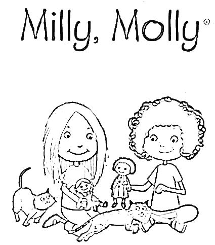 23+ Milly Molly Colouring Pages | Homecolor : Homecolor