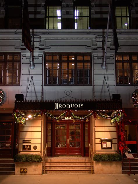 The Iroquois, NYC - great boutique hotel in the center of the theatre district and everything ...