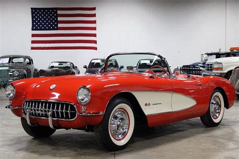 Venetian Red 1957 Chevrolet Corvette Convertible For Sale | MCG Marketplace