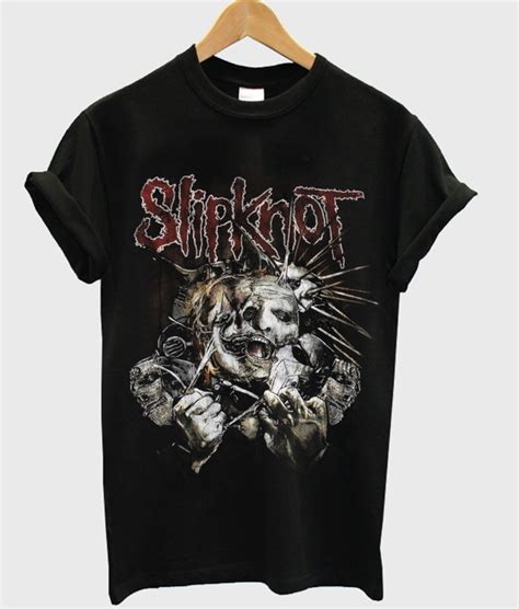 Slipknot Ripped Masks T-Shirt