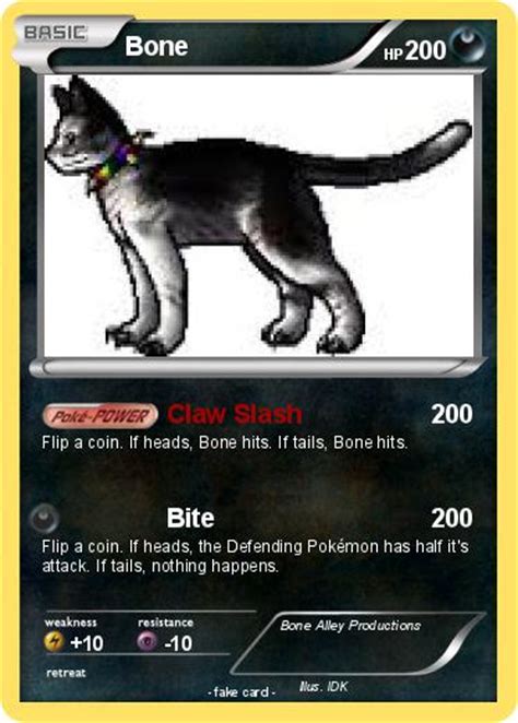 Pokémon Bone 232 232 - Claw Slash - My Pokemon Card