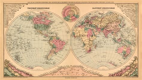 Vintage World Map Wallpapers - 4k, HD Vintage World Map Backgrounds on ...